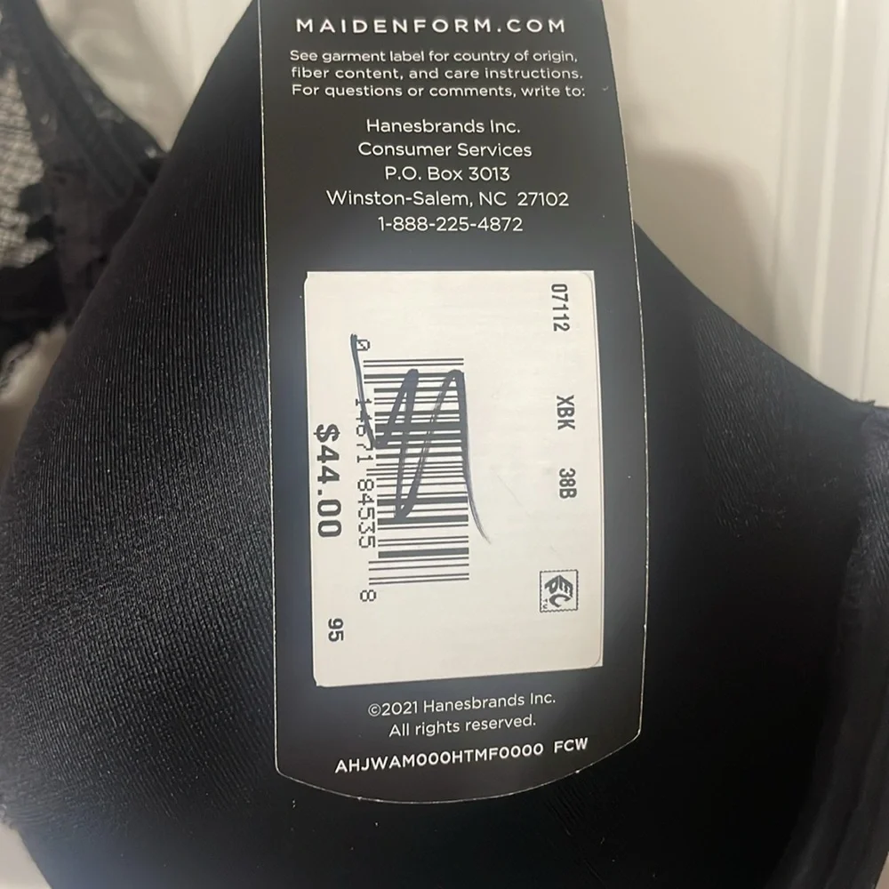 Maiden Form Bra Racer Back - Picture 3 of 4